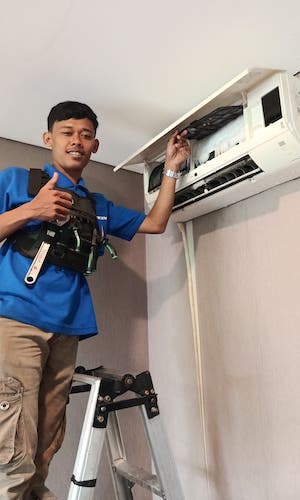 Jasa pasang dan perbaikan AC Radja Service